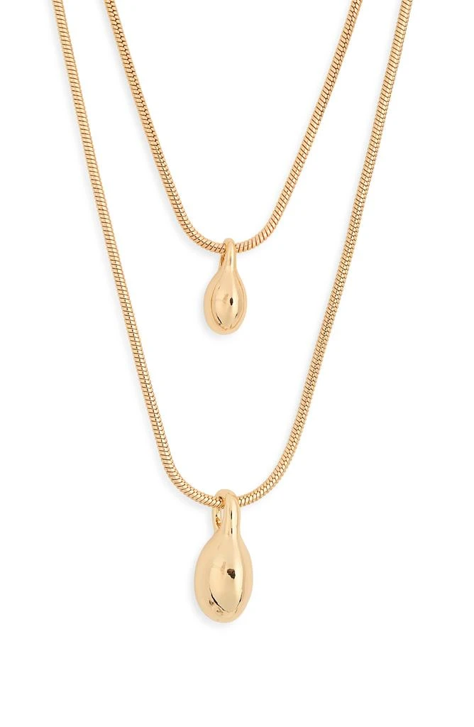 Nordstrom Teardrop Layered Necklace