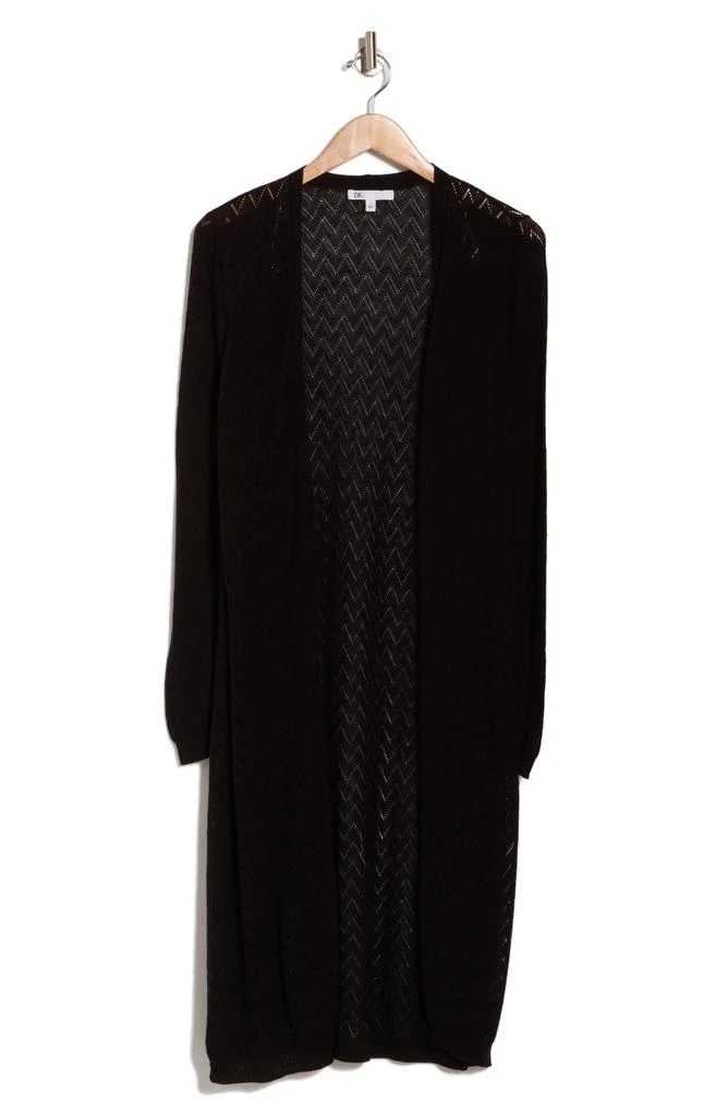 DR2 by Daniel Rainn Pointelle Knit Long Duster 3