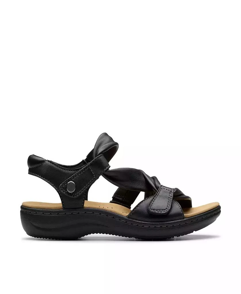 Clarks Collection Women's Laurieann Bell Round Toe Flat Sandals 2