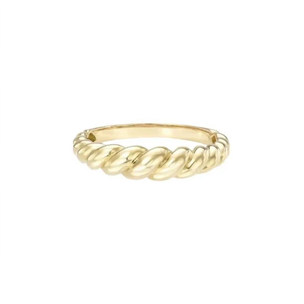 Zoe Lev Zoe Lev - 14k Gradient Twist Ring