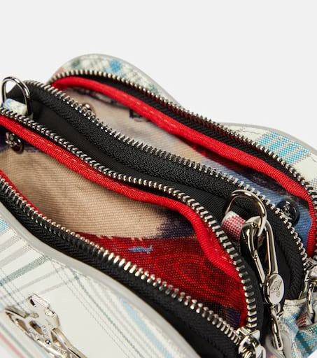 Vivienne Westwood Louise Small tartan faux leather crossbody bag 3