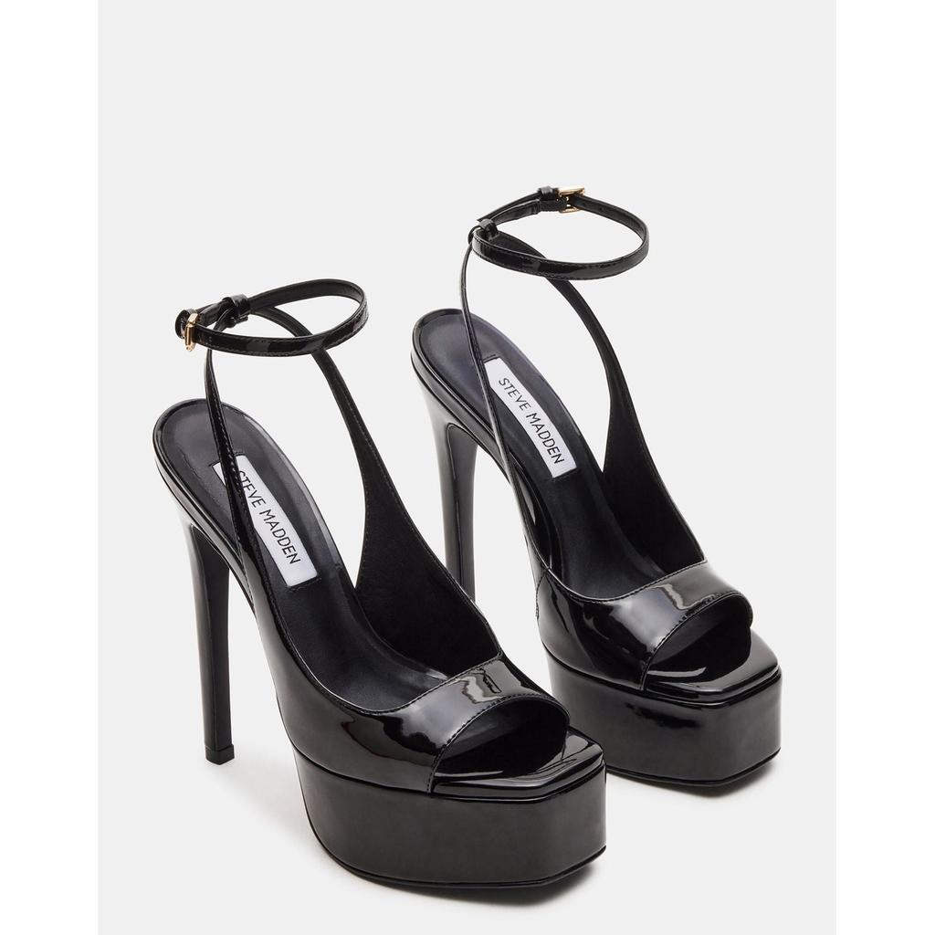 Steve Madden Gloss Black Patent - High Heels - Compare