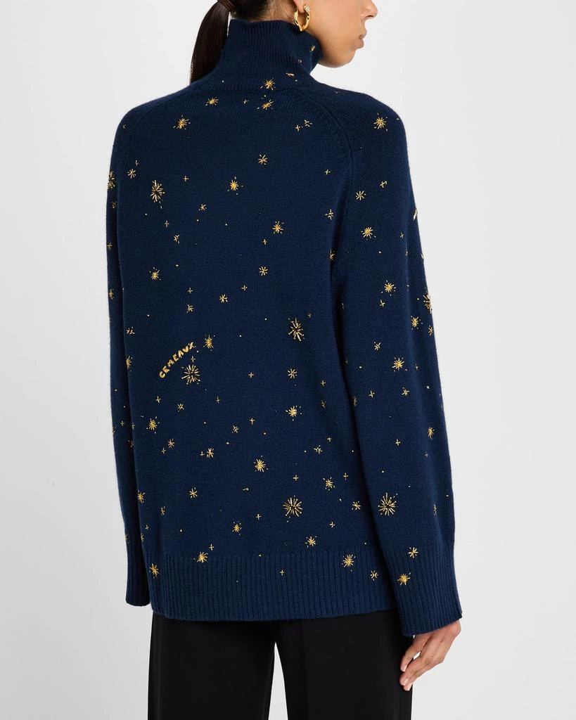 Altuzarra Jared Beaded Turtleneck Sweater 3