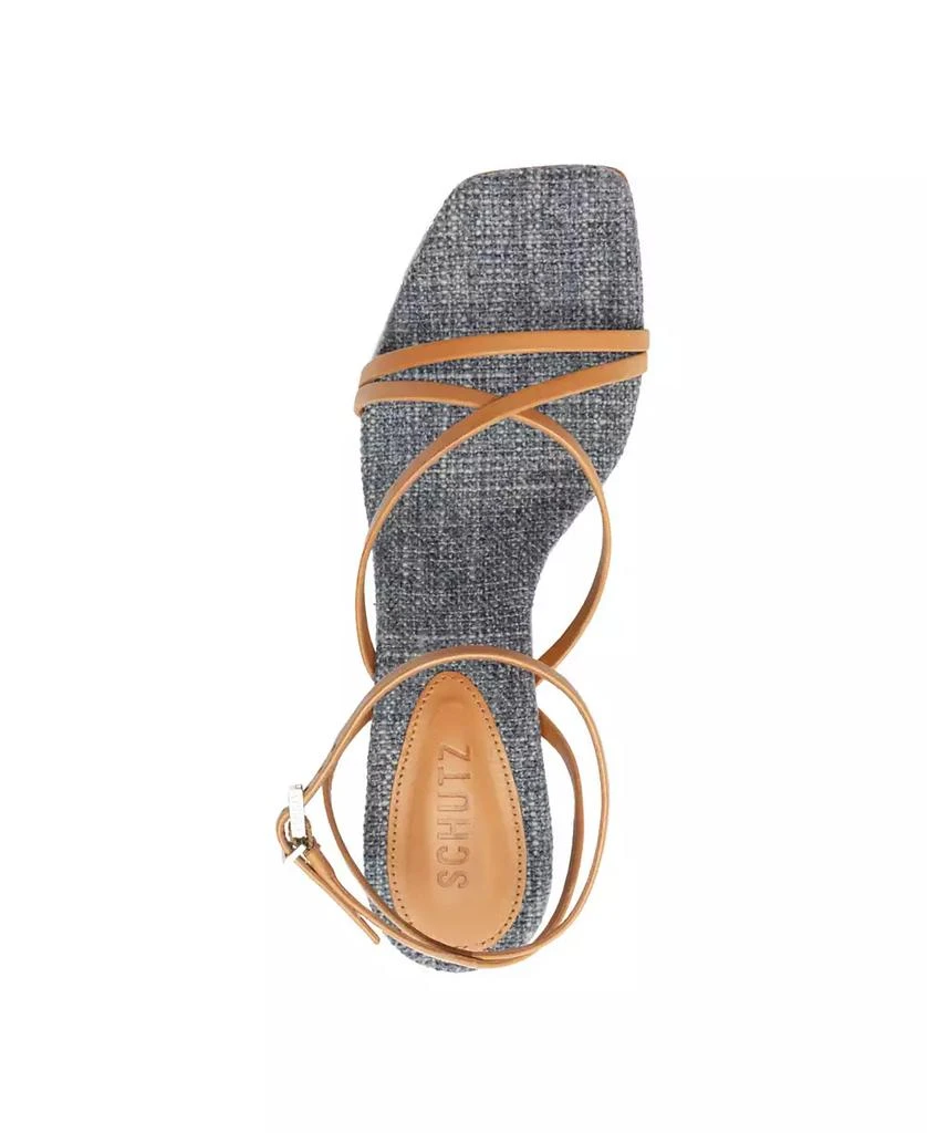 Schutz Women's Bari Mid Heel Sandals 4