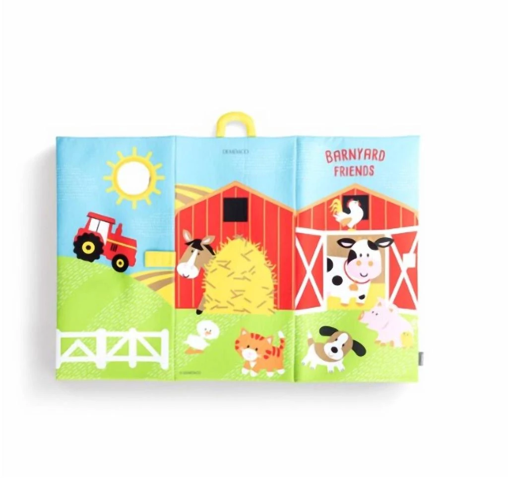 Demdaco Demdaco - Baby
s 
Barnyard Friends
 Sensory Playmat 3