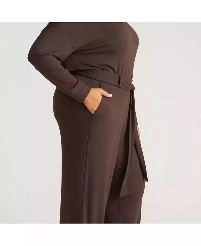 Universal Standard Women
s Travel Knit Wide Leg Pants 3