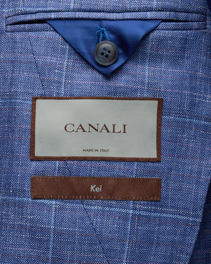 Canali Men's Windowpane Sport Coat 5
