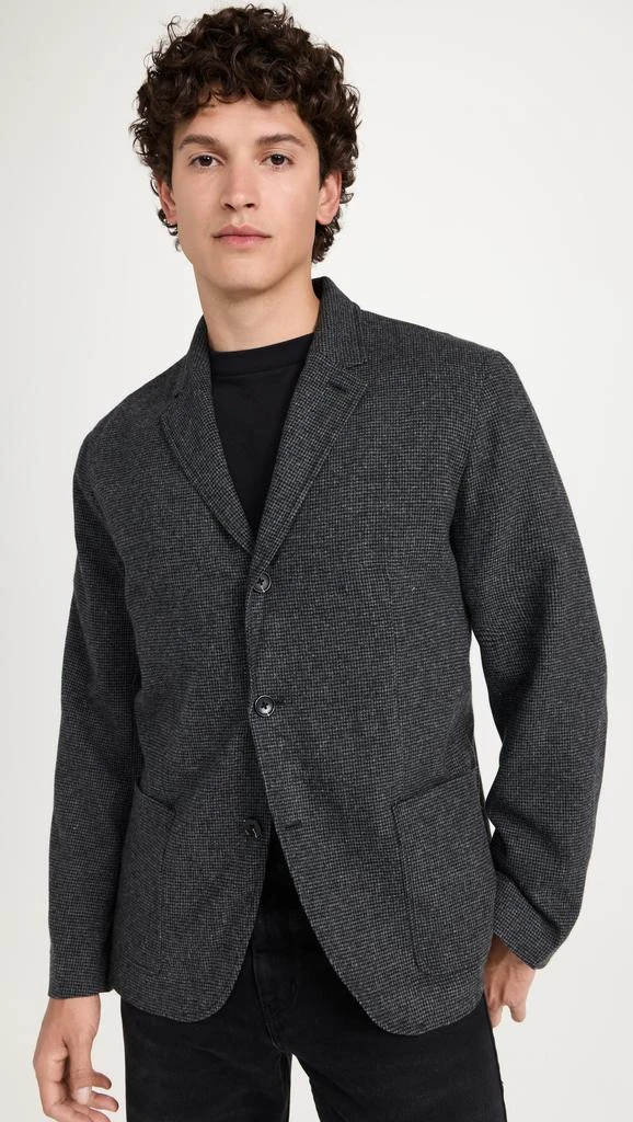 Club Monaco Wool Houndstooth Blazer 1