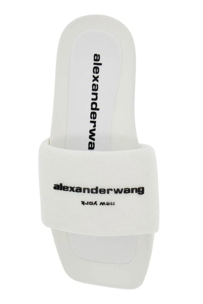 Alexander Wang slides with branded strap 2