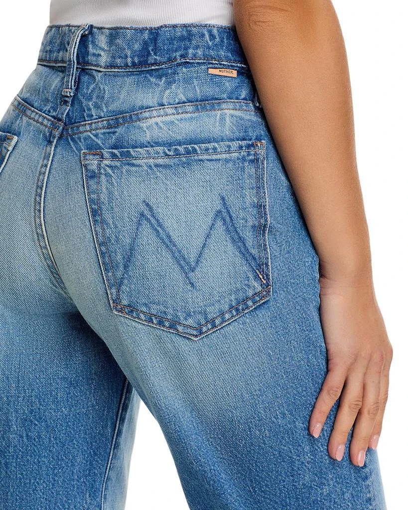 MOTHER Lil Dodger High Rise Ankle Jeans in Wipeout 5