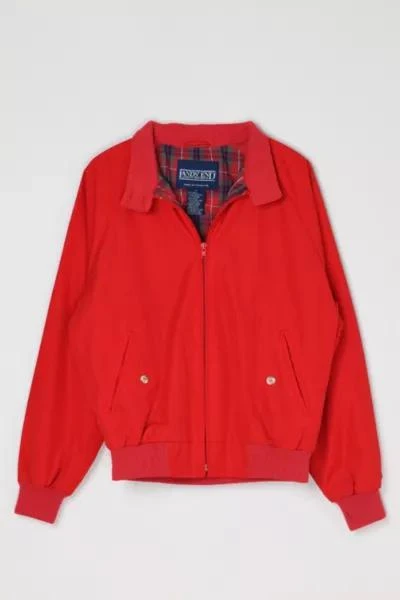 Urban Outfitters Vintage 90s Plaid-Lined Twill Jacket 1