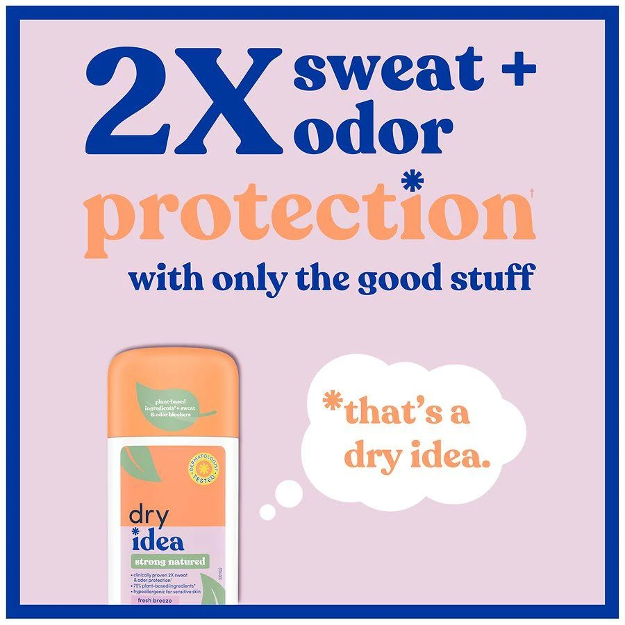 Dry Idea Plant-Based Deodorant Fresh Breeze 8