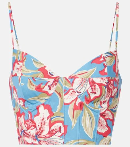 Vintage floral embroidered Ralph Lauren top
