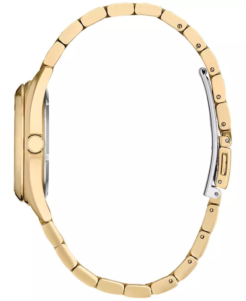 Citizen Eco-Drive Women's Sport Luxury Diamond Accent Gold-Tone Stainless Steel Bracelet Watch 33mm
