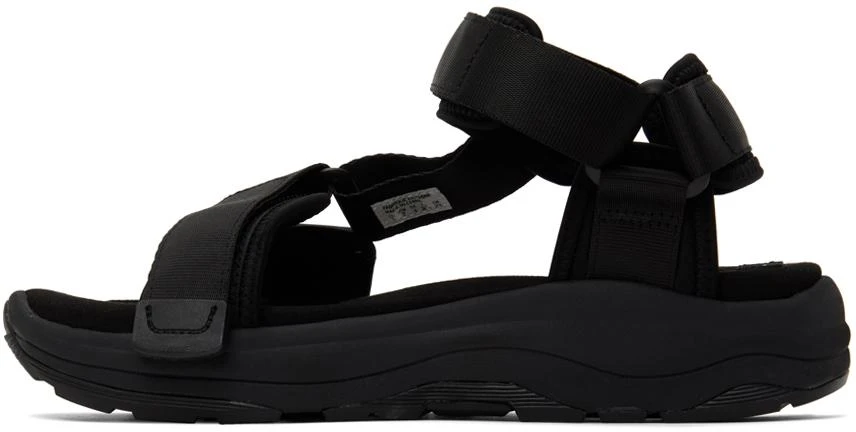 Suicoke Black DEPA-Run Sandals 3