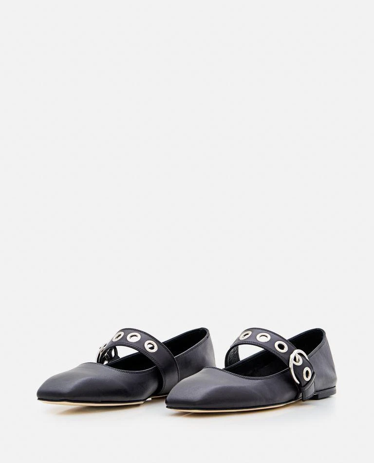 AEYDE Uma Eyelet Nappa Leather Black 2