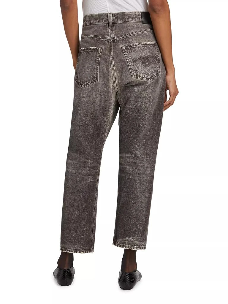 R13 Crossover Low-Rise Baggy Drop-Crotch Jeans 5