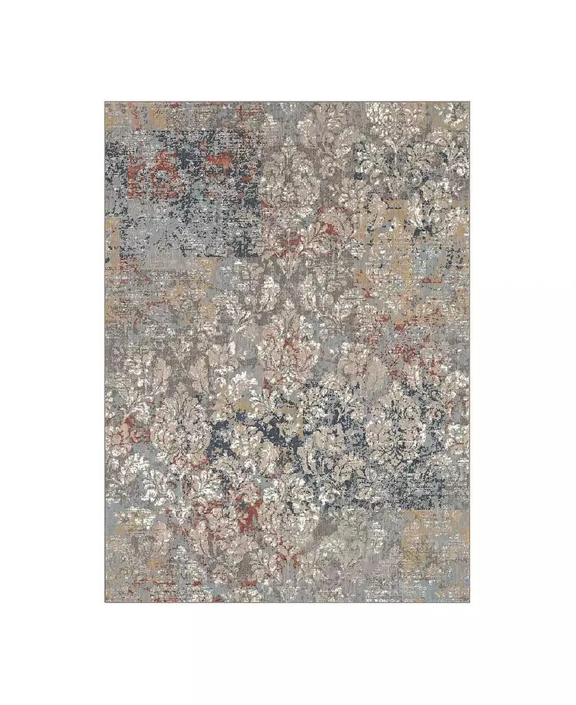Karastan CLOSEOUT! Soiree La Brea Grey 2' x 3' Area Rug 1