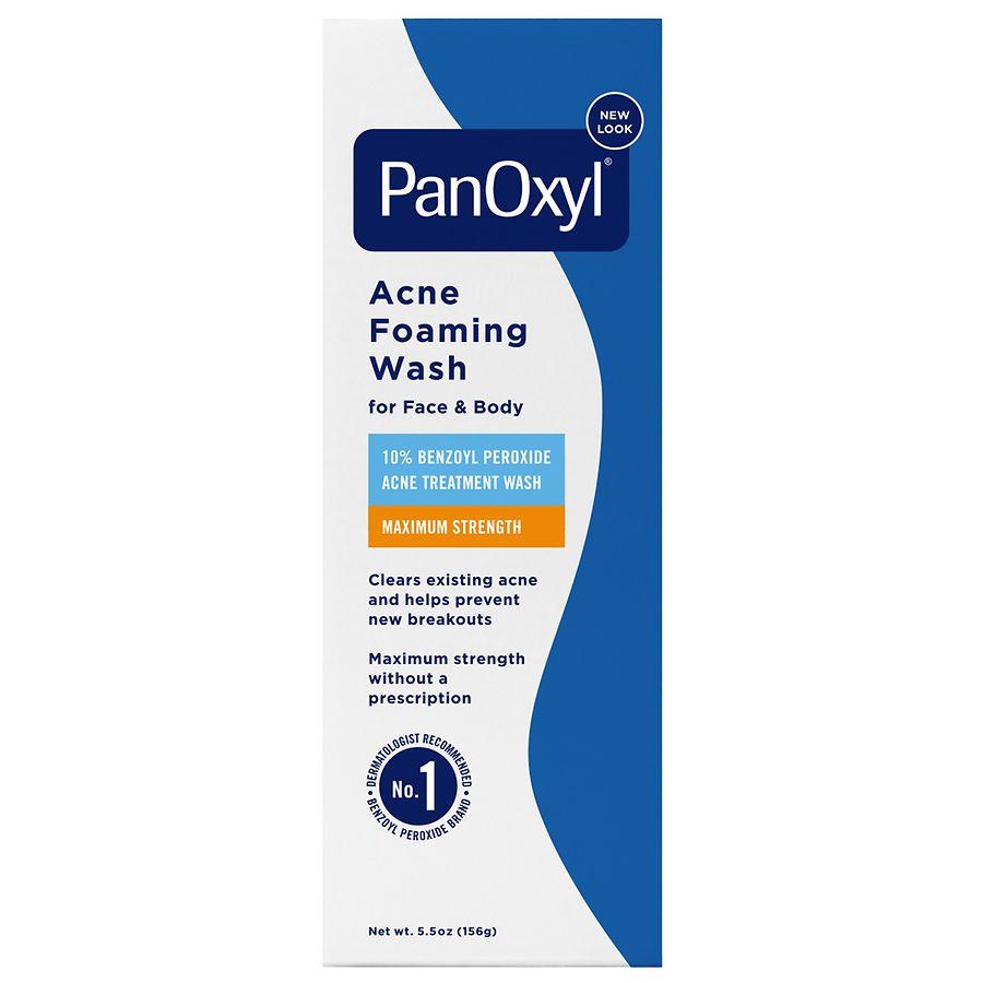PanOxyl Foaming Acne Wash Maximum Strength 10% Benzoyl Peroxide