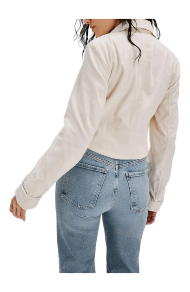 Free People Orly Cord Heritage Jacket In Tea 2