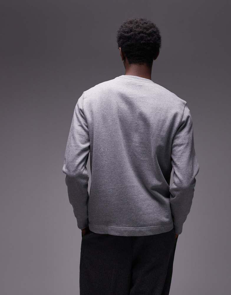 ARKET ARKET terry jersey sweatshirt with pocket in grey