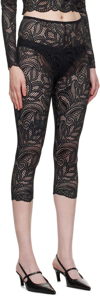 Beaufille Black Cassia Capri Leggings