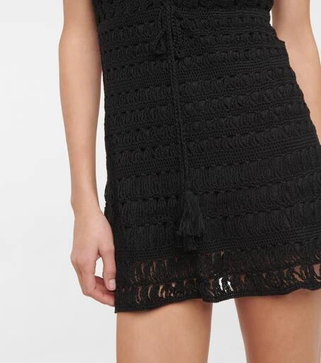 ANNA KOSTUROVA Jennifer crochet cotton minidress 5