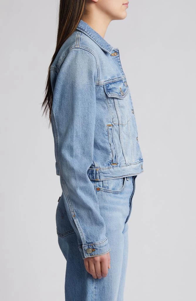 Good American Committed to Fit Denim Jacket 5