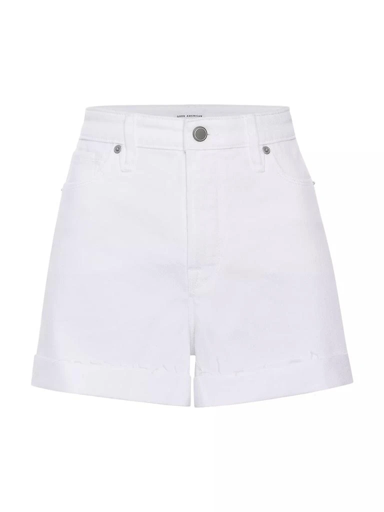 Good American Good Girlfriend Denim Shorts 1