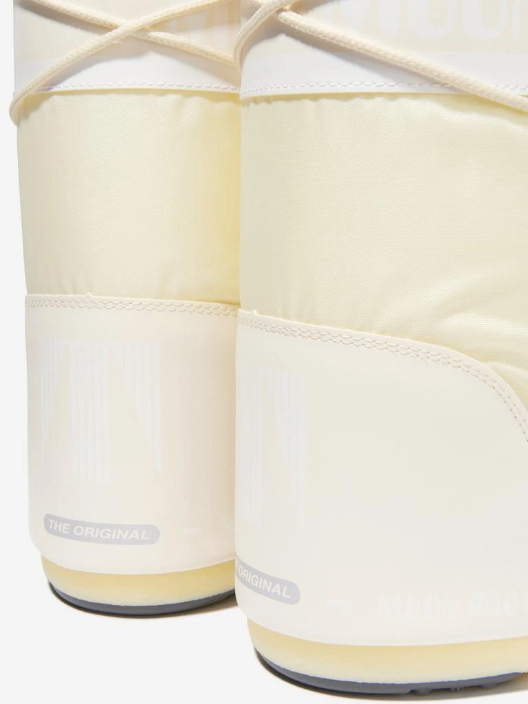 Moon Boot Moon Boot Kids Icon Nylon Snow Boots in Ivory 3
