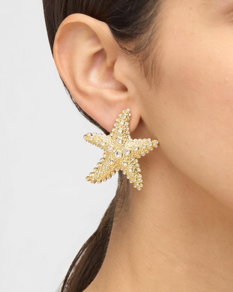 BAUBLEBAR Sea Star Gold-Plated Earrings