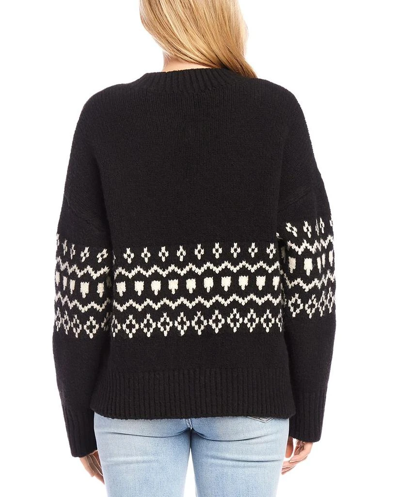 Karen Kane Jacquard Sweater Cardigan 4