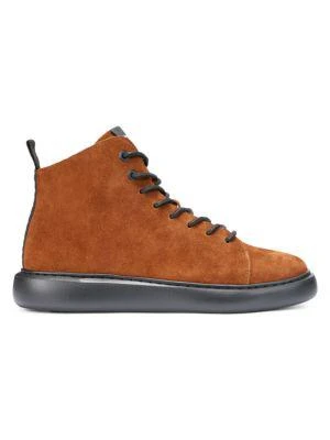 Karl Lagerfeld Paris Suede Sneaker Boots 1