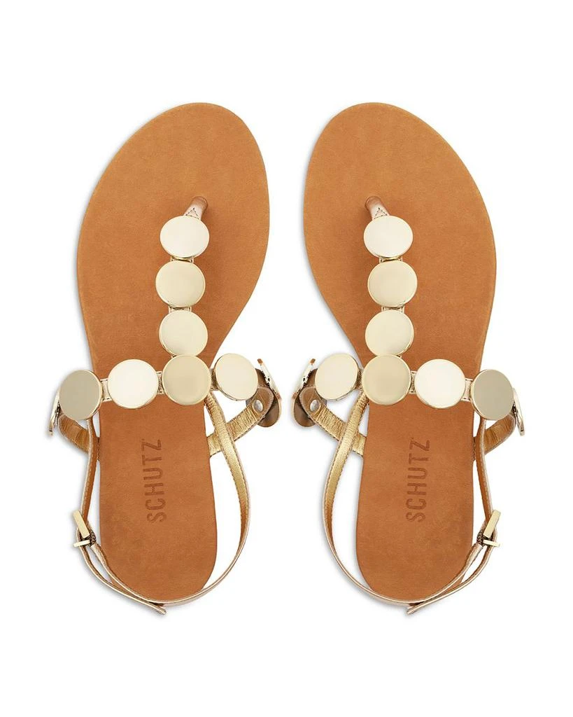 Schutz Women's Acacia T Strap Sandals 8