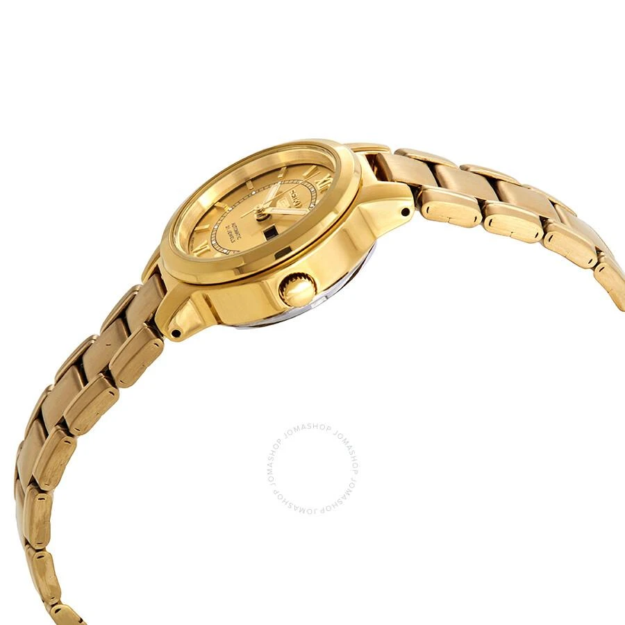 Seiko Series 5 Automatic Gold Dial Ladies Watch SYME58 2