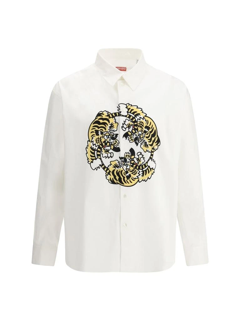 Kenzo Kenzo Verdy Market Button-Up Long-Sleeved Shirt 1