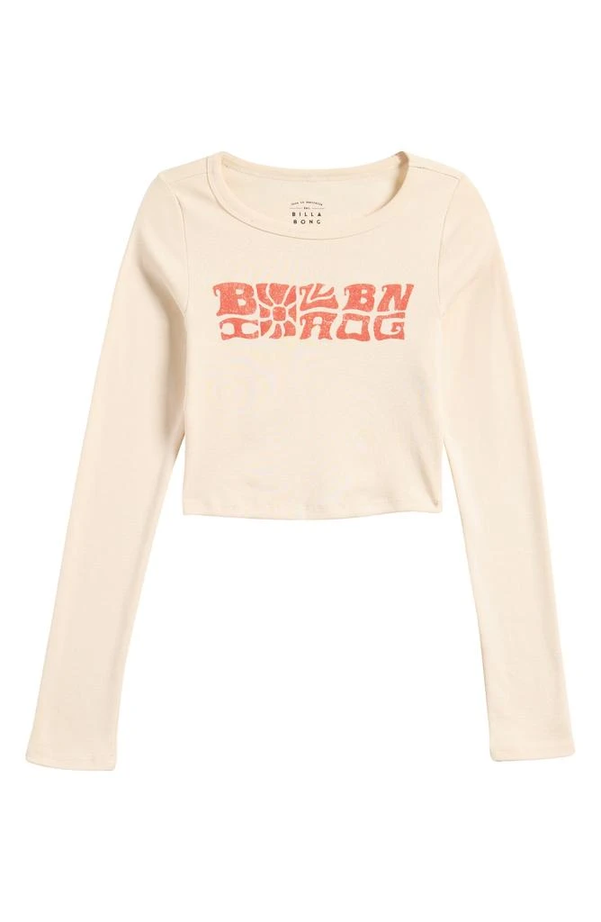 Billabong Blocky Banner Long Sleeve Graphic Crop T-Shirt 5