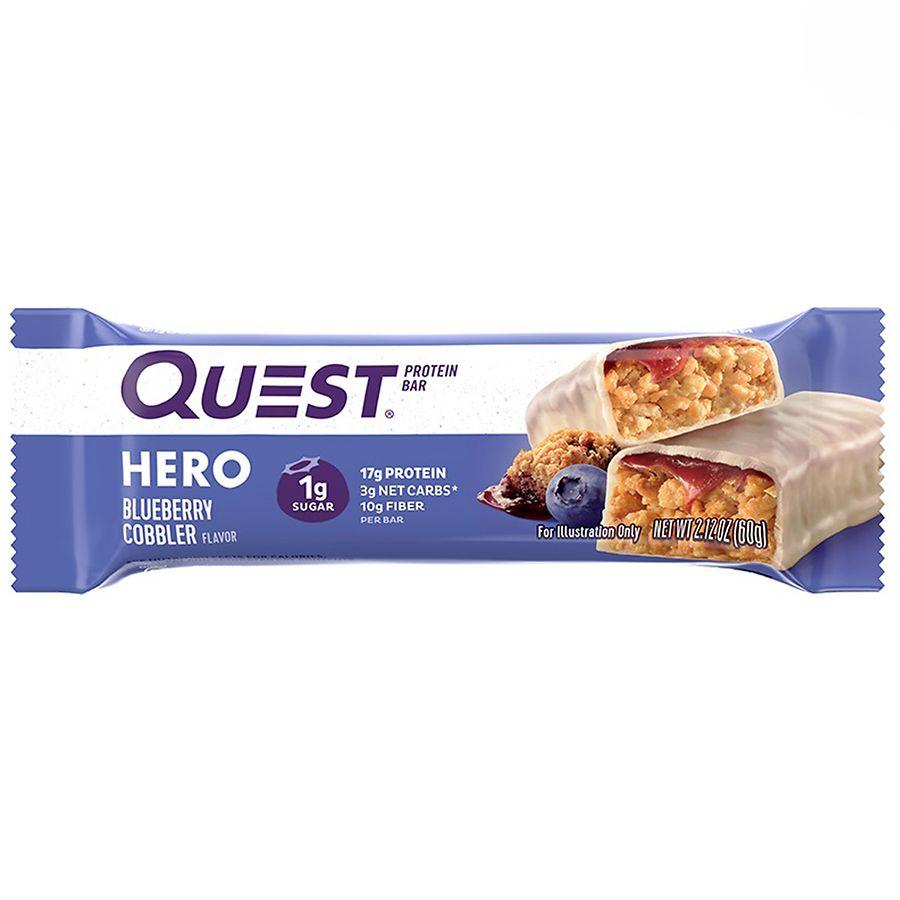 Quest Nutrition Hero Protein Bar Blueberry Cobbler
