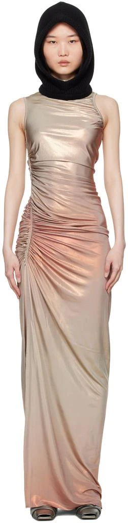 Rick Owens Gold Lido Svita Maxi Dress 1