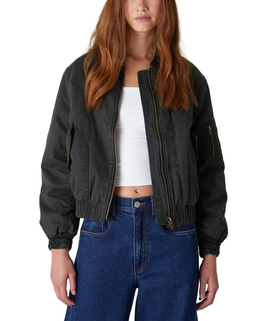 Blank NYC Country Club Bomber Jacket