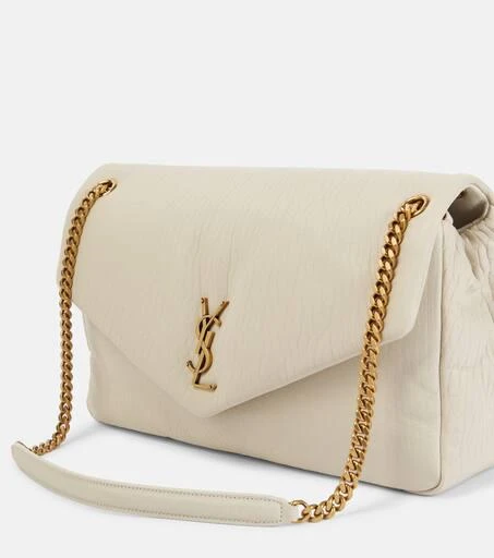 Yves Saint Laurent Calypso Large leather shoulder bag 6
