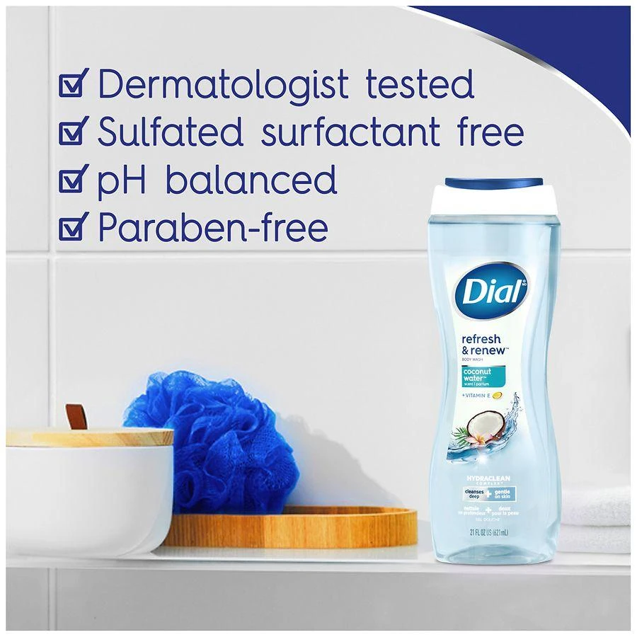 Dial Body Wash Coconut Water 3