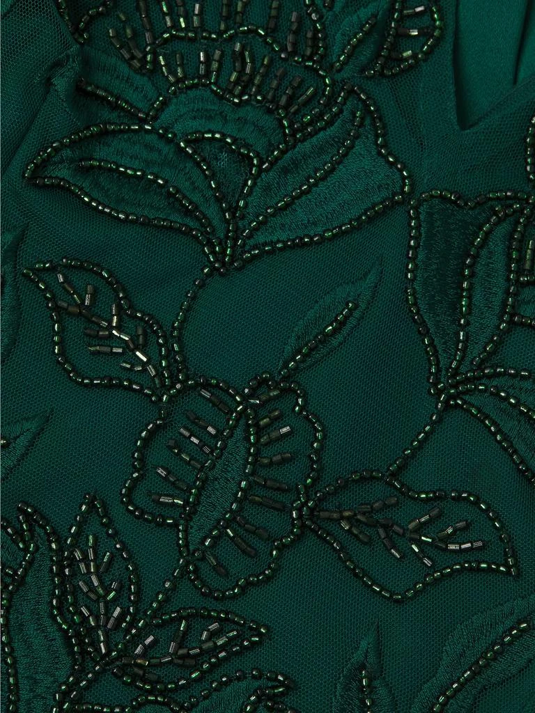 Aidan Mattox Beaded Satin Sleeveless Gown 6