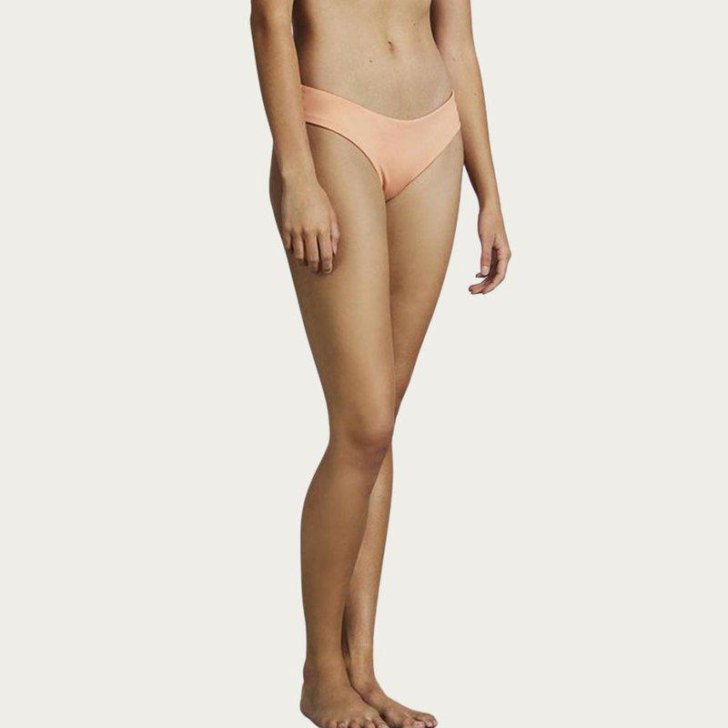 Bondi Born Aria Bikini Top In Peach