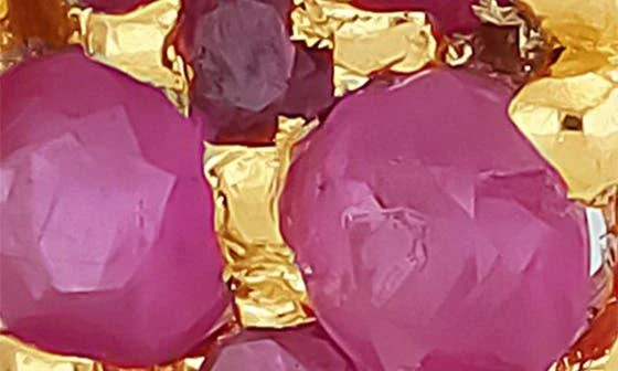 Bony Levy El Mar Ruby Pear Stud Earrings 2