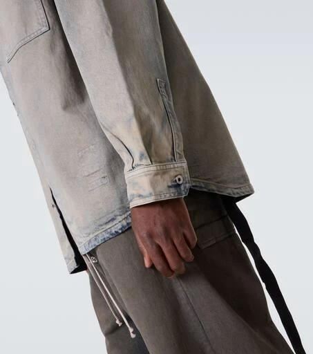Rick Owens Faded denim shirt 6
