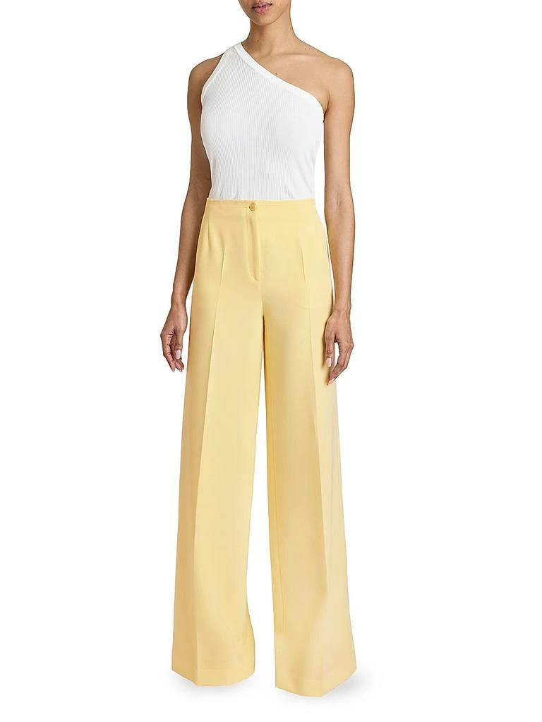 Santorelli Techno Crepe Wide-Leg Pants 2