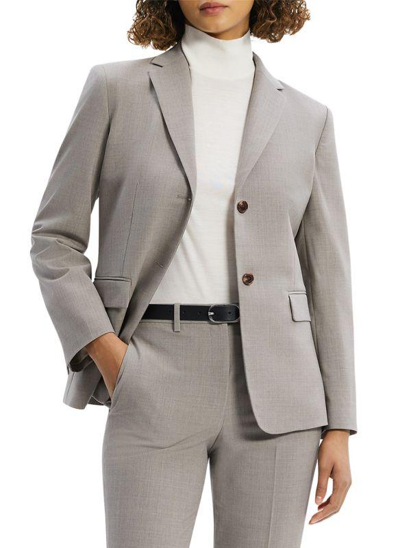 Theory Slim-Fit Wool Blazer