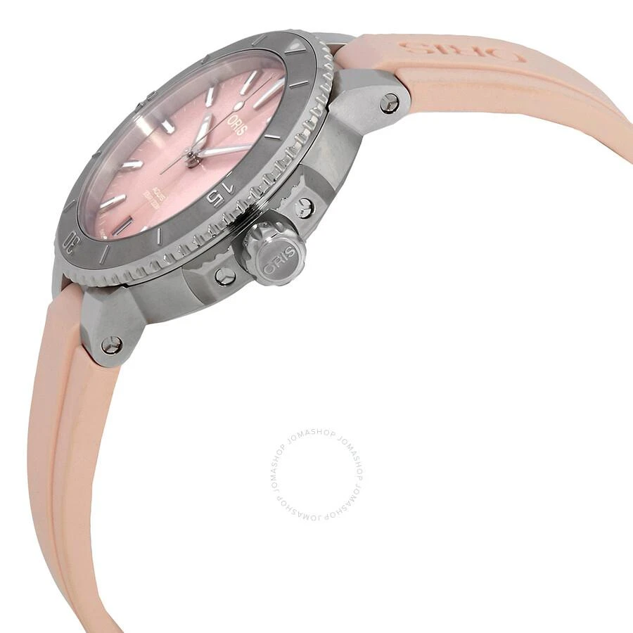 Oris Open Box - Oris Aquis Date Automatic Pink Mother of Pearl Dial Unisex Watch 01 733 7770 4158-07 4 18 66FC 2