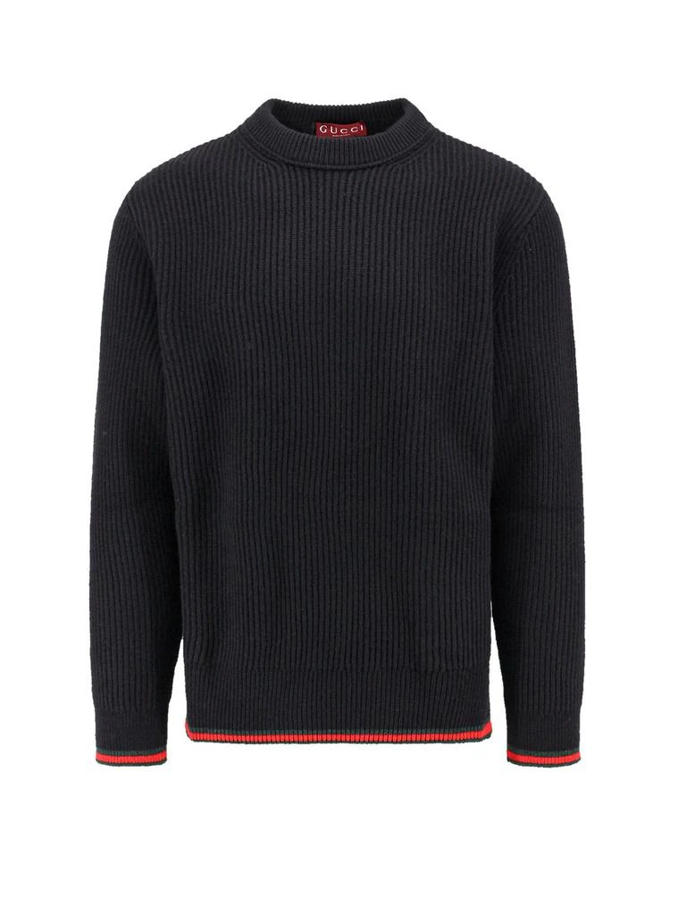 Gucci Gucci Mock-Neck Knit Sweater 1